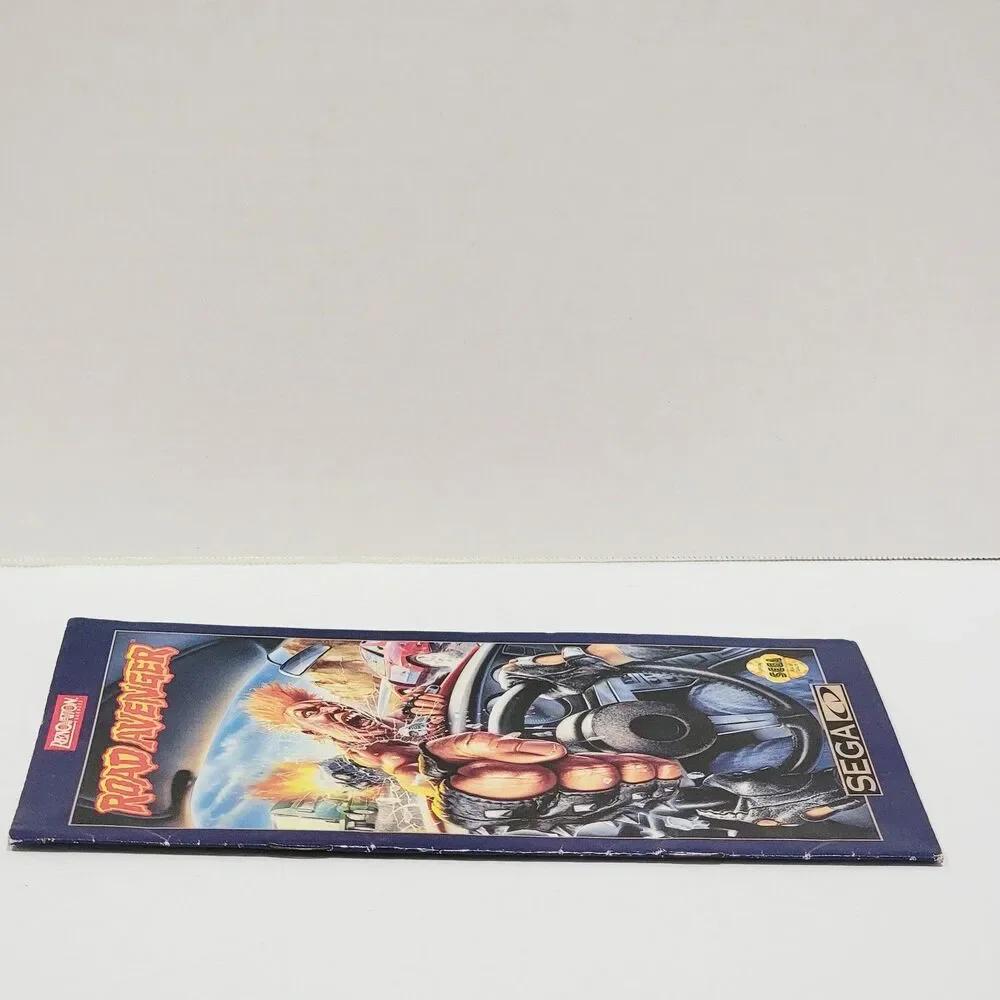 Road Avenger Sega CD Instruction Booklet Manual With Registration Card No Game